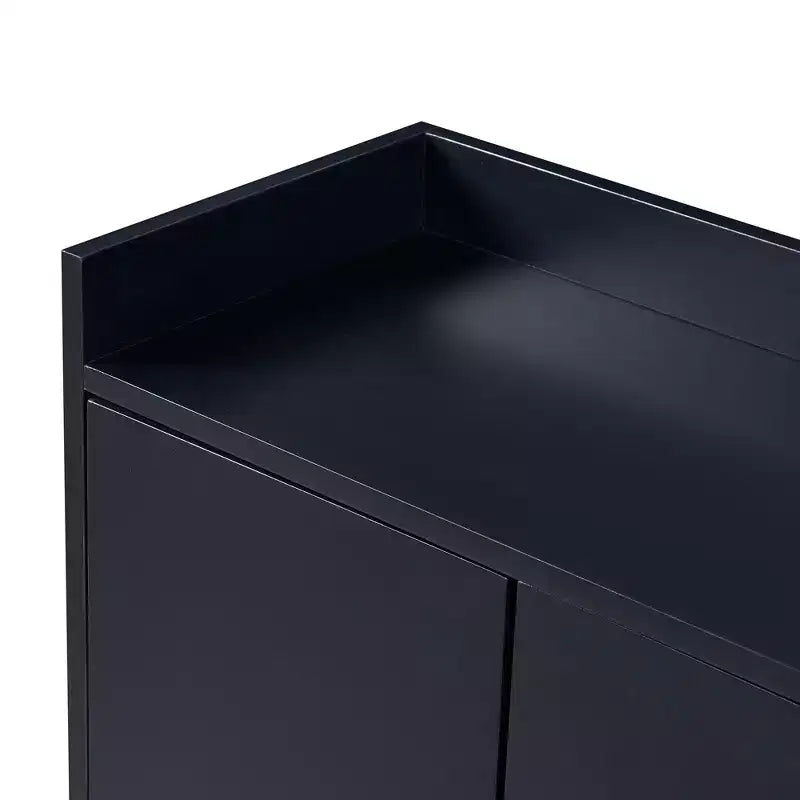 Buffet moderne avec grand espace de rangement pour salle à manger, entrée