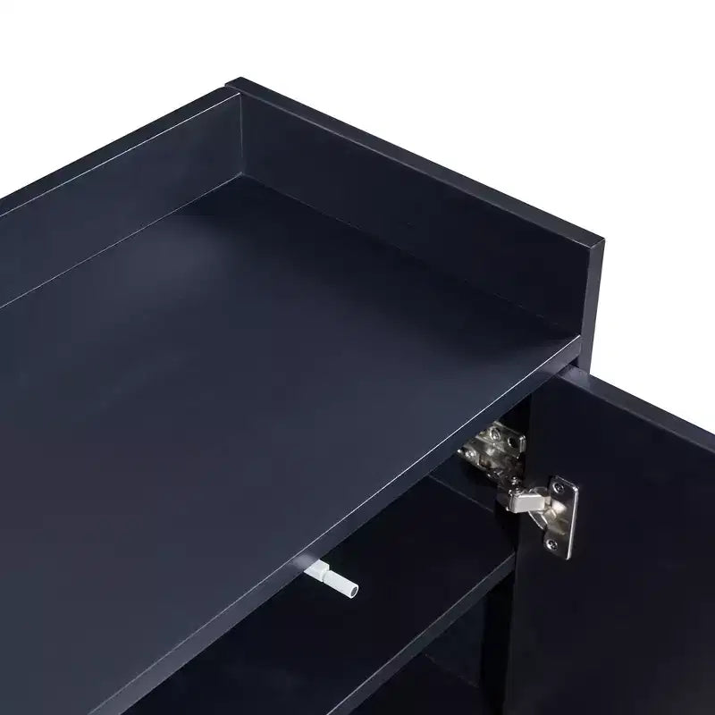 Buffet moderne avec grand espace de rangement pour salle à manger, entrée