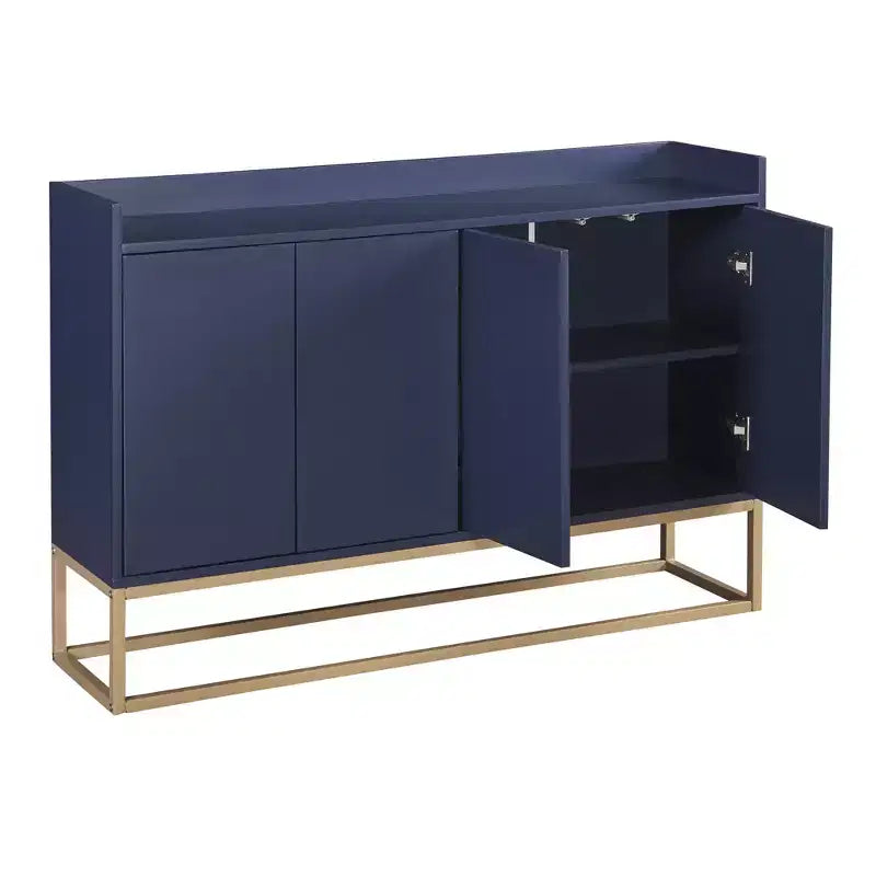Buffet moderne avec grand espace de rangement pour salle à manger, entrée