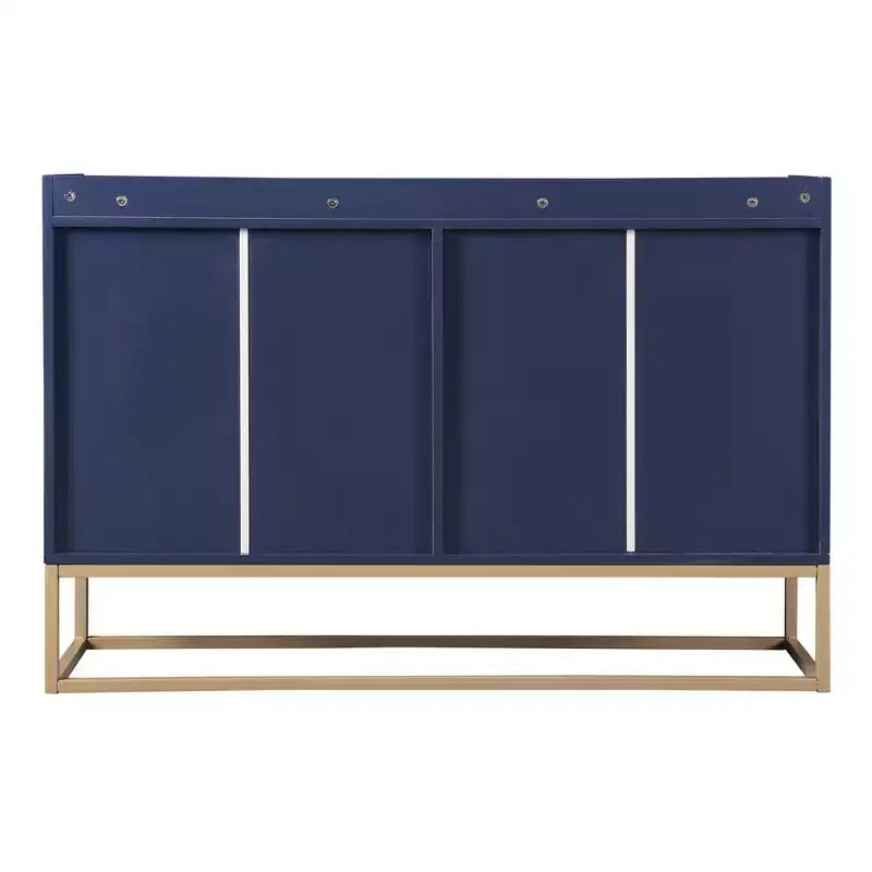 Buffet moderne avec grand espace de rangement pour salle à manger, entrée