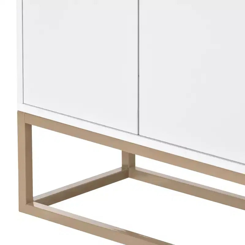 Buffet moderne avec grand espace de rangement pour salle à manger, entrée
