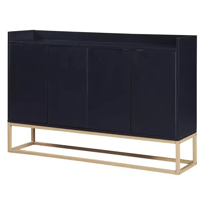Buffet moderne avec grand espace de rangement pour salle à manger, entrée