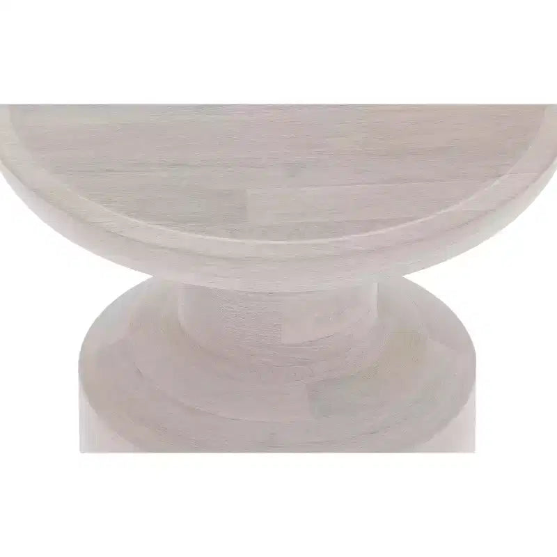 Table d'appoint bohème en manguier massif de 40 cm de large, assemblée