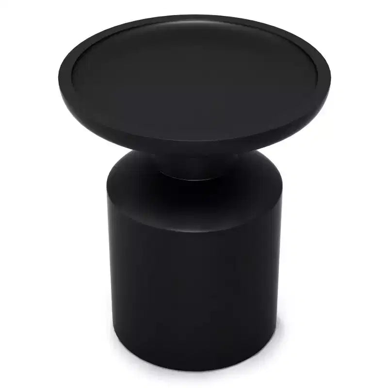 Table d'appoint bohème en manguier massif de 40 cm de large, assemblée