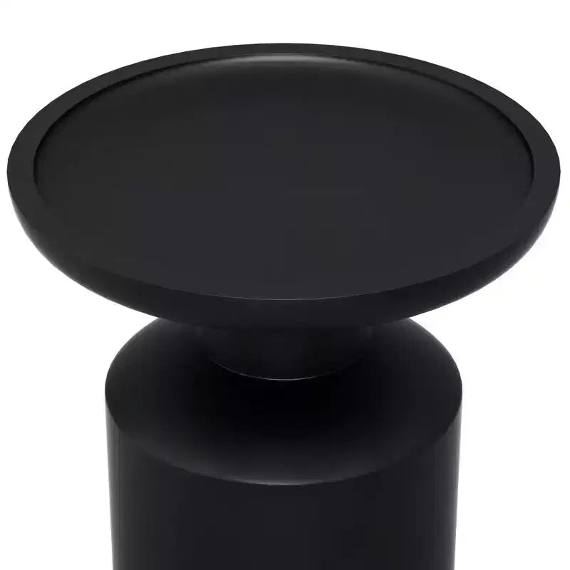 Table d'appoint bohème en manguier massif de 40 cm de large, assemblée