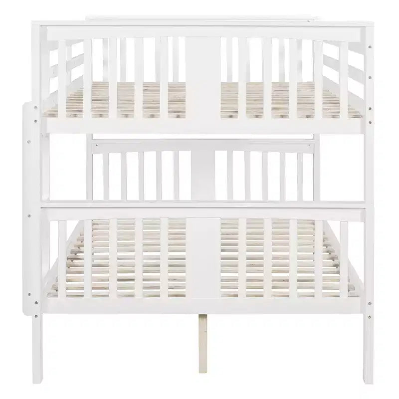 Lit superposé double en bois moderne, convertible en 2 lits séparés