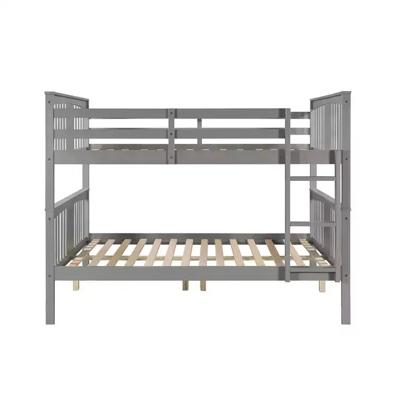 Lit superposé double en bois moderne, convertible en 2 lits séparés