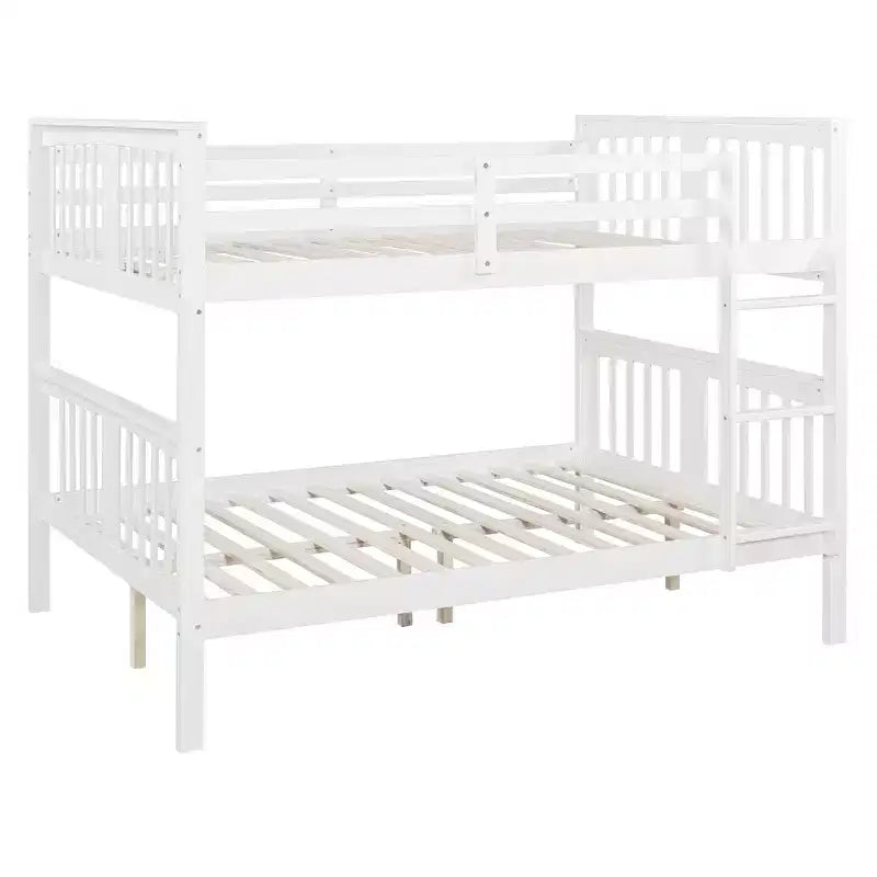 Lit superposé double en bois moderne, convertible en 2 lits séparés