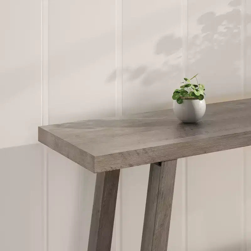 Console de 70,87 pouces avec étagère à 2 niveaux